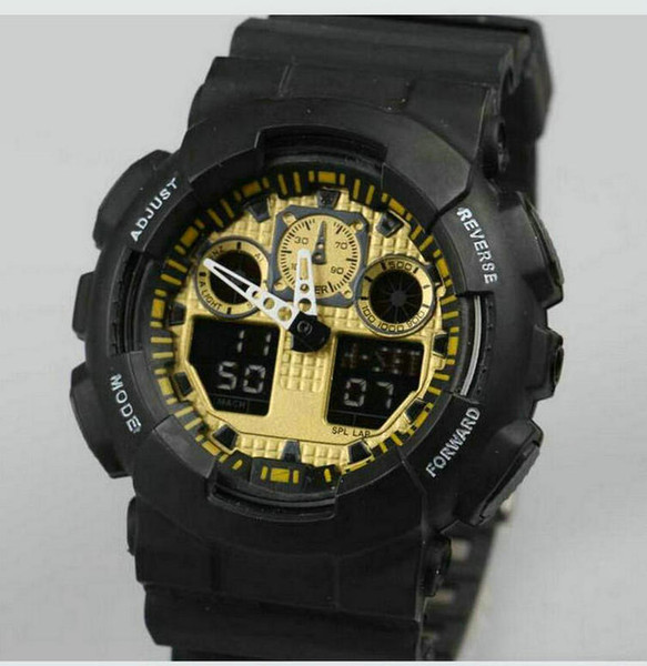 Newest Men GA100 Sports Watches Waterproof wristwatches Luxury Digital Watch 13 color