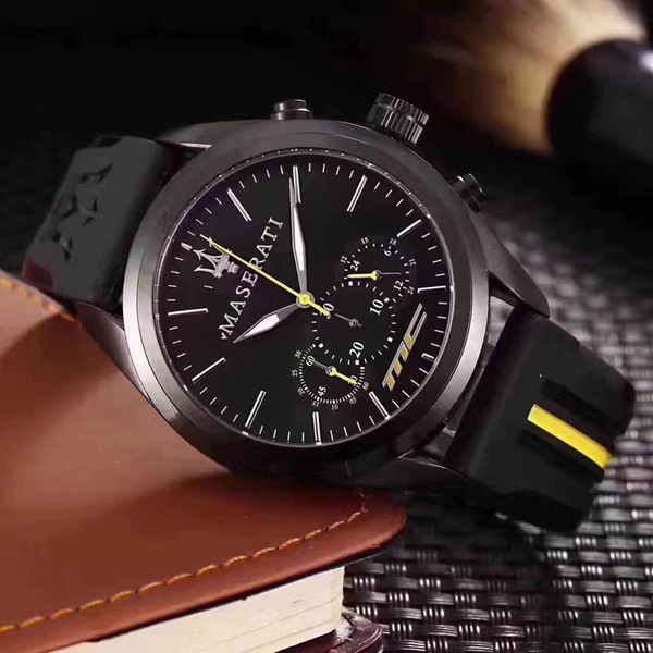 Premium Quartz Watch Men Women Top Brand maserati Silicone Steel Watches Relojes Hombre Horloge Orologio Uomo Montre Homme SPROT WATCH