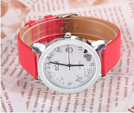 2018 Free shipping New children alarm watch multicolor Band quartz Watch gift novel fashion watches Retail and wholesale.
