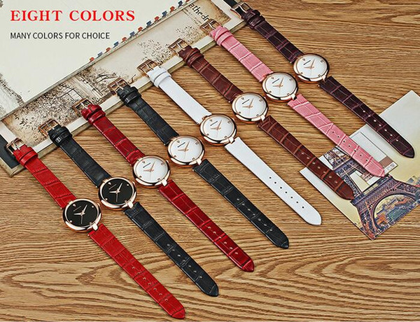 (wholesale/retail) new ladies fashion trend female waterproof quartz watch 2018