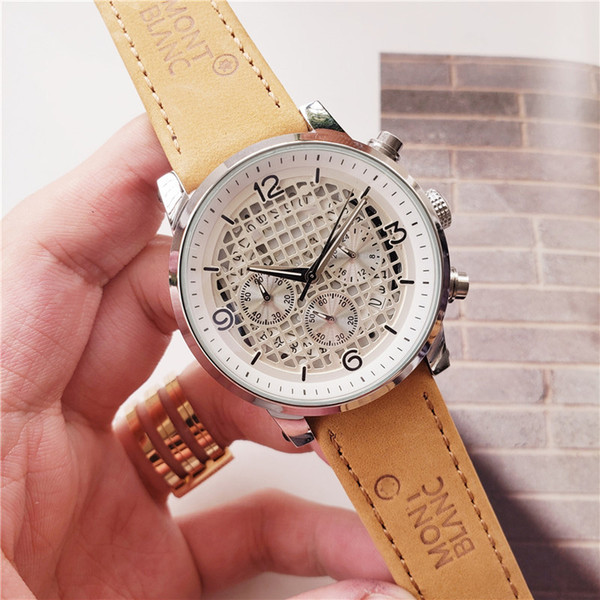 2019 Mont B MOM Watches Men Watch Luxury Quartz Watch Business Waterproof Wristwatch