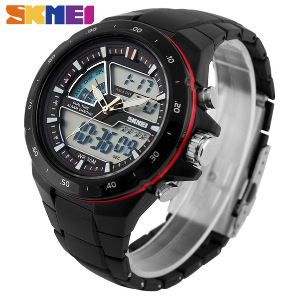 SKMEI Sports Watches Men Fashion Casual Digital Quartz Wristwatches Alarm 30M Waterproof Military Chrono Relogio Masculino 1016