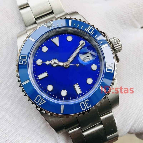 Gold Blue GMT Luxury Mechanical Automatic Master Water Resistant Date Business Mens Designer Watches Men Casual Watch Reloj Wristwatches