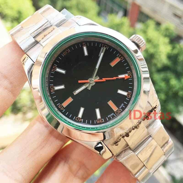 Luxury Automatic Mechanical 116400 Stainless Steel Men Water Resistant Mens Wrist Watch Casual Wristwatches Watches