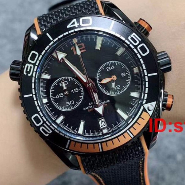 Hot Sale Classic Watch Quartz Chronograph Sports Professional Co-Axial Men Watches Watch Reloj Watches Wristwatches