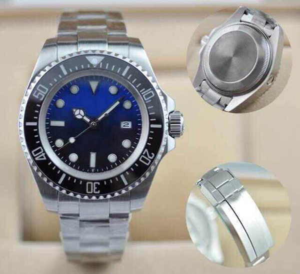 Christmas Gift Automatic Red SEA-DWELLER Brand Stainless Steel Mens Mechanical Luxury D-Blue Designer Watches Geneva Watch Wristwatches