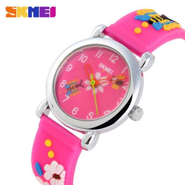 SKMEI Brand Children Quartz Watch Boys Girls Sports Watches Fashion Casual Ladies Wristwatches Jelly Kids Clock Students Clocks 1047