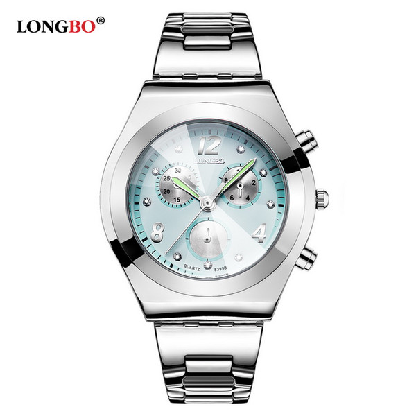 LONGBO Brand Women Dress Quartz Wristwatches New High Quality Ladies Famous Luxury Luminous Waterproof Watches Free Shipping