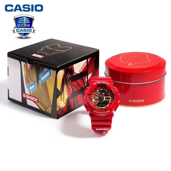 Hot sale MARVEL limited edition mens watches rubber strap iron man and captain america shockproof watch cool designer waterproof watches