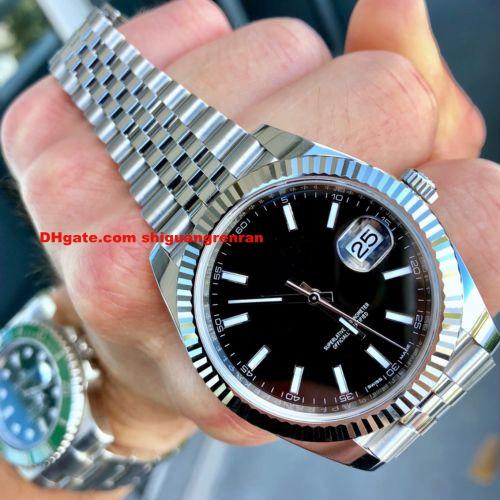 9 Colors Mens Watches Classic Series 41mm 126334 Datejust Black Index Dial 2813 movement automatic Luxury Brand Jubilee steel Wristwatches