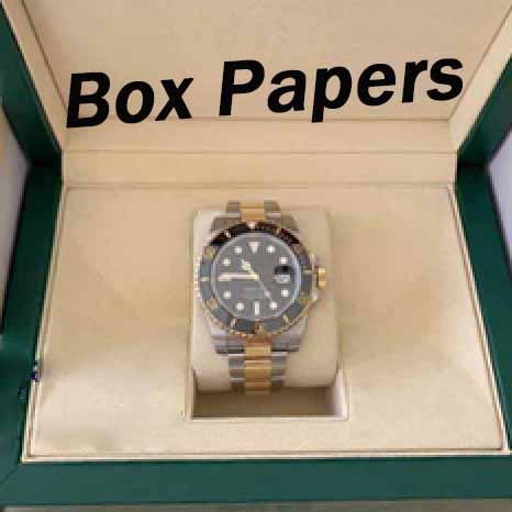 Luxury watch 40mm 116610LN 116610LV 116613LN 116619LB Automatic watch Box papers Ceramic bezel Sapphire crystal mens watches watch watches