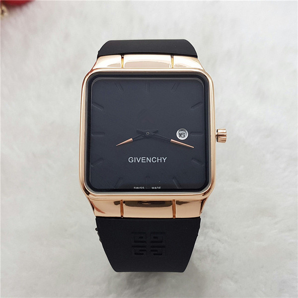 2019 foreign trade hot with calendar men's luxury quartz watch fashion casual sports wristband free shipping