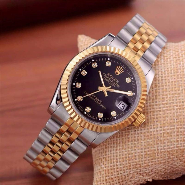 Fashion stainless steel strap watch man students personality men's watch waterproof calendar quartz watch.