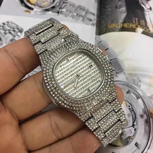 relogio masculino diamond mens watch gold dress wrist watch Blue dials mechanical watches prices Cheap Male clock stainless steel