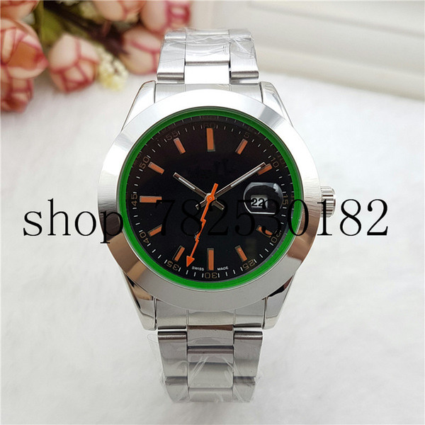 relogio masculino mens watches Luxury wist fashion Black Dial With Calendar Bracklet Folding Clasp Master Male 2018 giftluxury Mens Watches