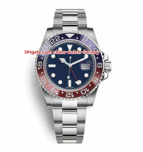 8 Color Topselling 2018 NEW Style Watch 40mm GMT 116719BLRO 116719 126710 116710 116713 126715CHNR Asia 2813 Movement Automatic Mens Watches