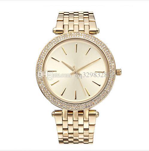 New brand famous elegant designers ladies dress gold watches diamond Bracelet relogio feminino high quality Rhinestone watch for womens tops