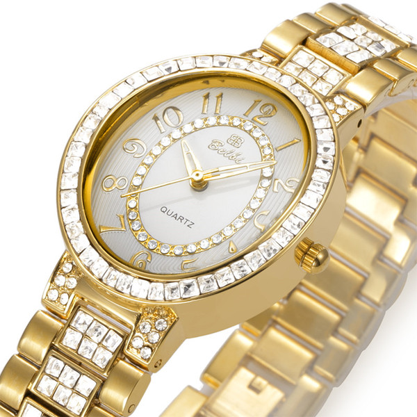 Women's Watches Ladies watches luxuries New High Quality Rhinestone Dress Women's Gold Watches And Luxury Silver Wholesale For BELBI