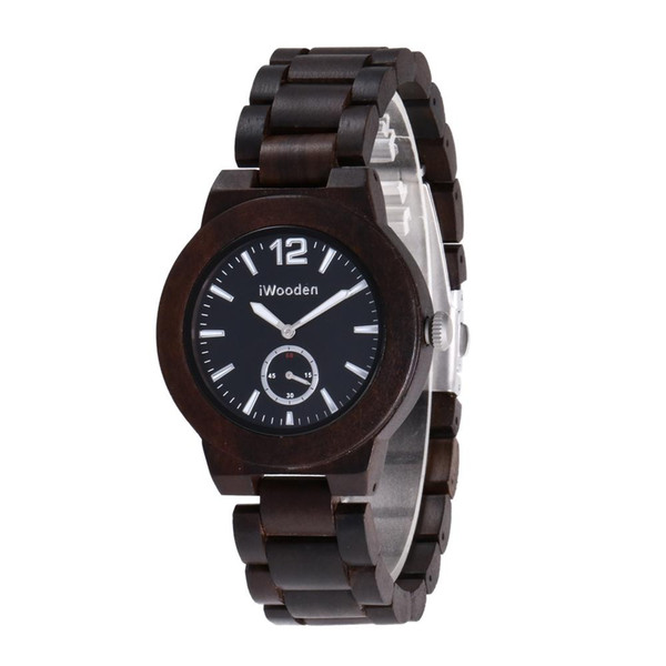 Brand Wood Watches Fashion Men's Quartz Watches Ebony Watches, Wooden Watches All Personality Styles and Photographs can be customized