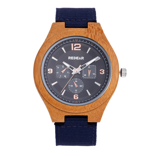 REDEAR brand three-eye six-needle men's watches are simple and fashionable quartz watches, all styles and photos can be customized.