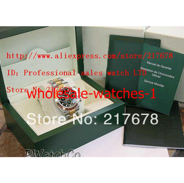 With Original Box Sapphire Black Dial 116523 automatic Mens Men's Watch Watches no Chronograph