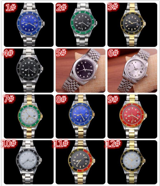 10pcs 13 colors Fashion sports Man watch Stainless steel luxury Casual wristwatch Famous brand quartz watch male clock j114