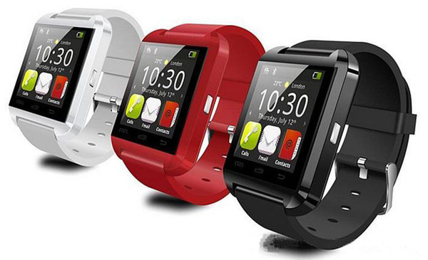 Bluetooth Watch U8 Smart Watch WristWatch Smart Watch Digital Sport Watches For Android Phones Wearable Electronic DHL 10pcs