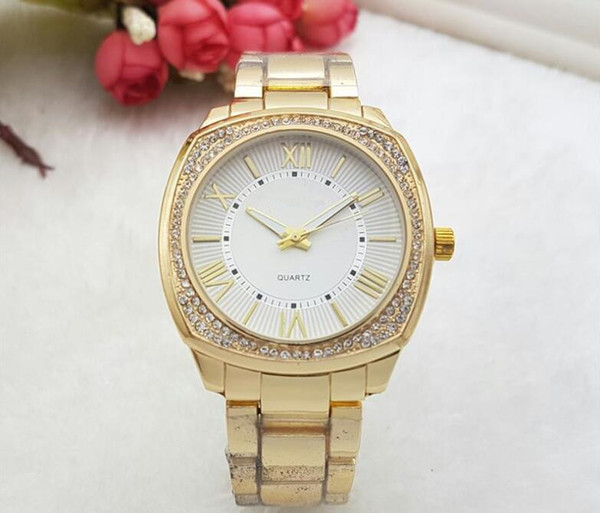 Women Watch Elegant Brand Famous Luxury Silver Quartz Watches Ladies Steel Antique Geneva Wristwatches Relogio 2018 michael big bang