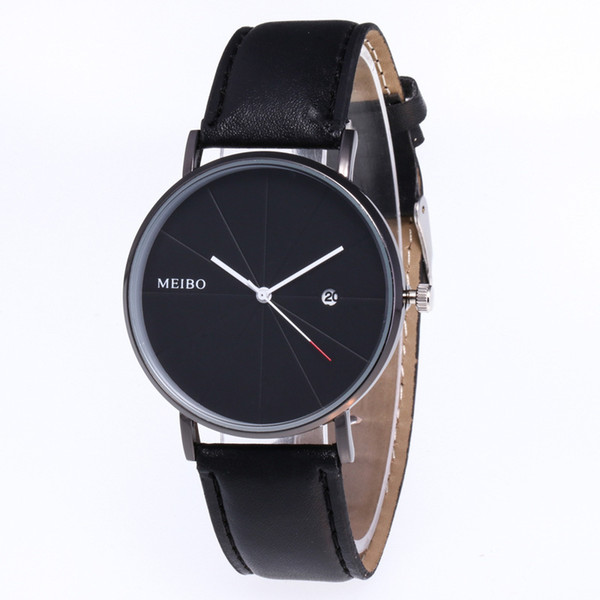 Calendar 2018 New Temperament Wrist Watch Hot Selling Belt Calendar Belt Watch Strap Quartz Watch Factory Direct Selling