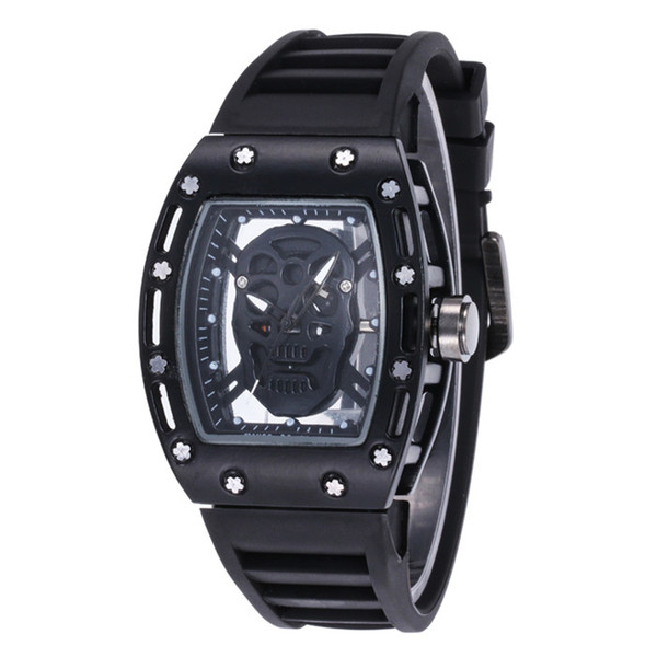 2019 luxury Big Bang leisure fashion New brand Skull sport Watches men Casual Fashion Skeleton quartz watch RICHARD