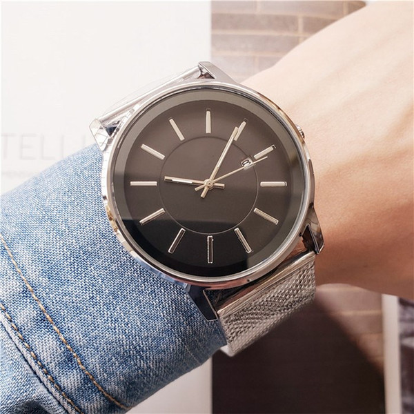 New Fashion women Swiss Watches Men Quartz Watch Sport Date high quality Wristwatches top design Nice clock Stainless steel