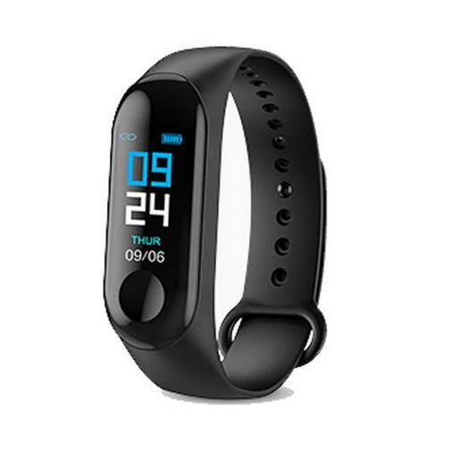 M3 color sports fitness tracker bracelet IP68 waterproof blood pressure oxygen activity tracker