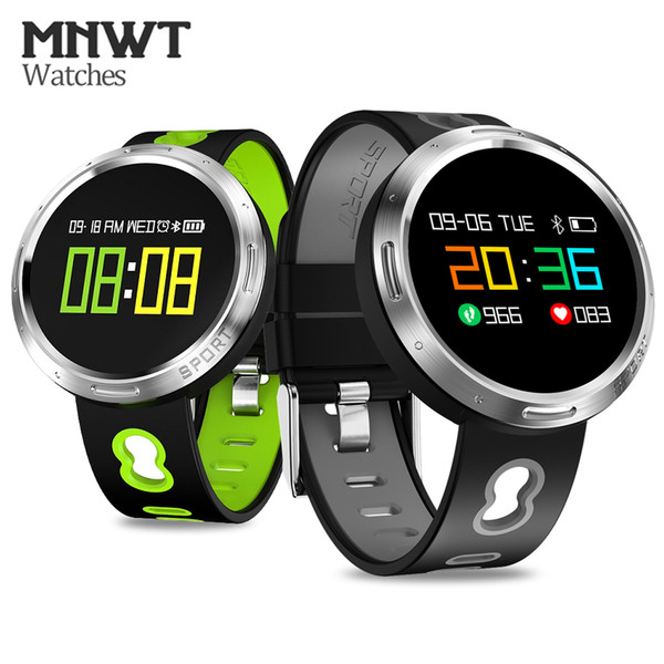 Fashion Bluetooth Smart Watch IP68 Waterproof 0.95inch Color Touch Screen Fitness Sport Smartwatch For ios Android Phone Wearable Devices