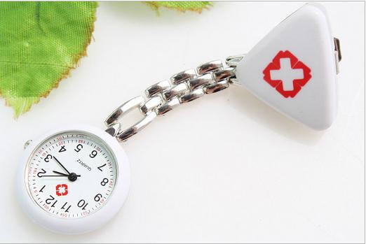 Wholesale10 pcs /lot fashion nurse surgeon's pocket watch More color Medical watches free shipping