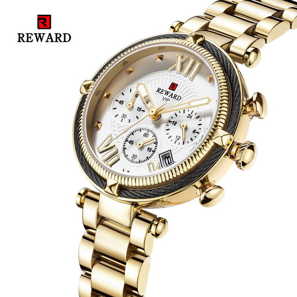 Product 30 meters anti-European and American style retro sports women watch three eyes