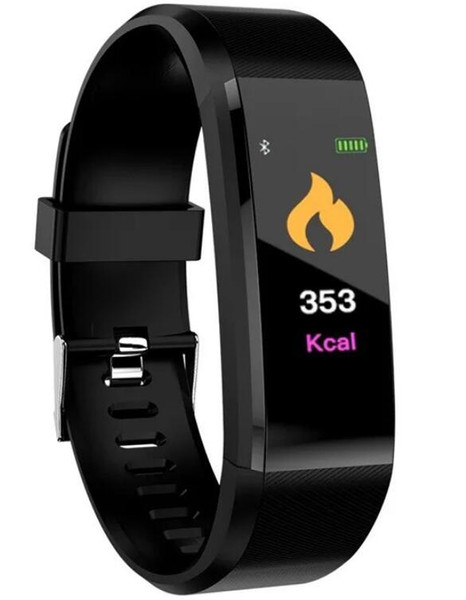 Fashion Best Seller 0.96 inch Touch Screen Smart Bracelet ID115 Plus With Blood Pressure and Heart Rate Monitor