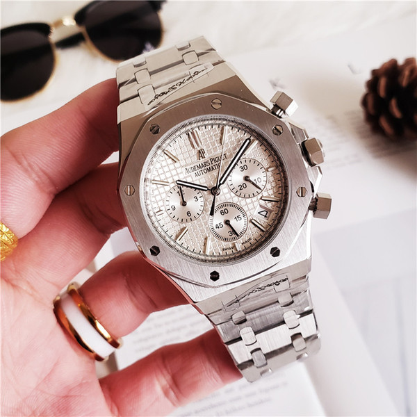 2018 AAA AP Luxury Brand Watch For Man Big Dial Military Wristwatch zone Men Sports Watch Fashion Dress Watches Casual Quartz Watch