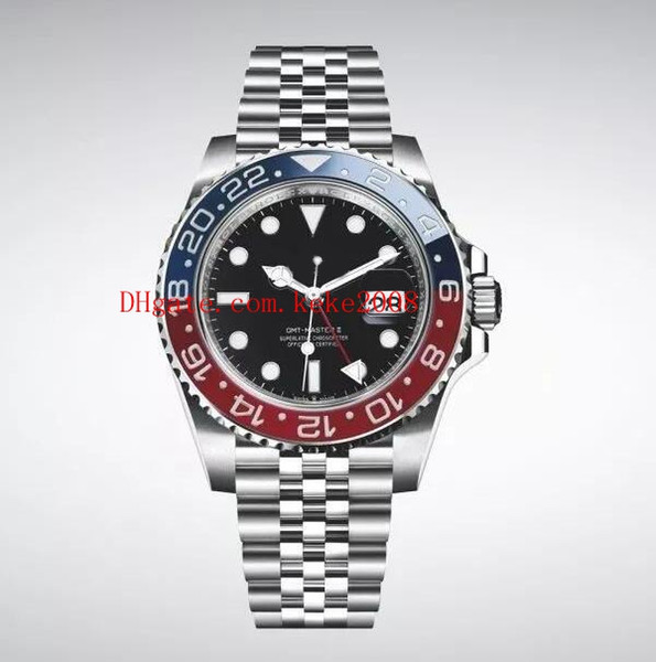 Luxury Top Quality Watch 2018 Basel World 40mm GMT 126710 BLRO 126710BLRO Pepsi Red Blue ETA 2836 Movement Automatic Mens Watch Watches