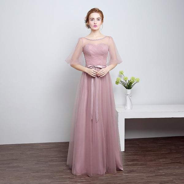 Rosalie Bridal Dress Poet Crew Neck, Off-shoulder Neck, One-shoulder Neck, Scoop Neck Long Bridal Dressing With Backless And Lace Up
