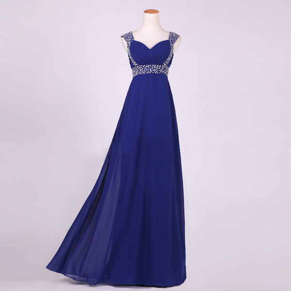Off-Shoulder Chiffon Bridesmaid Dresses Cheap In Stock Maid Of Honor Gowns Beaded Wedding Guest Formal Dress