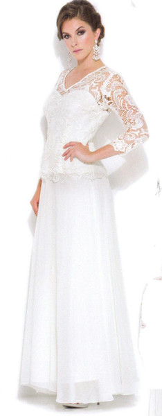 dress design custom FORMAL GOWN OCCASION MOTHER OF THE BRIDE/GROOM DRESS plus size formal long sleeve dress