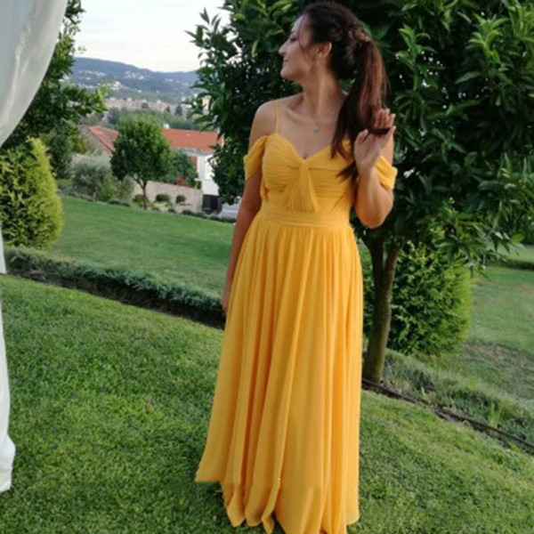 Bohemian Chiffon Long Bridesmaid Dresses A Line Boho Country Wedding Guest Dresses Prom Party Dress Rustic Plus Size vestido longo