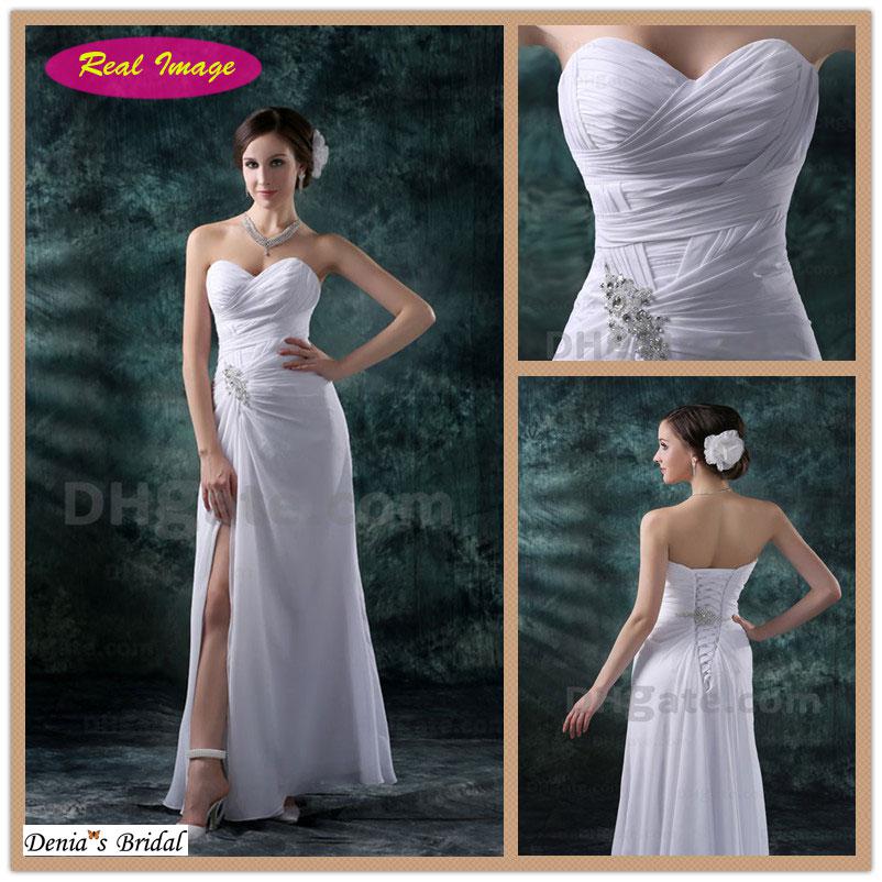 2015 Charming Sweetheart Bridesmaid Dresses for Young Girl Open Side Pleated Dress HX70