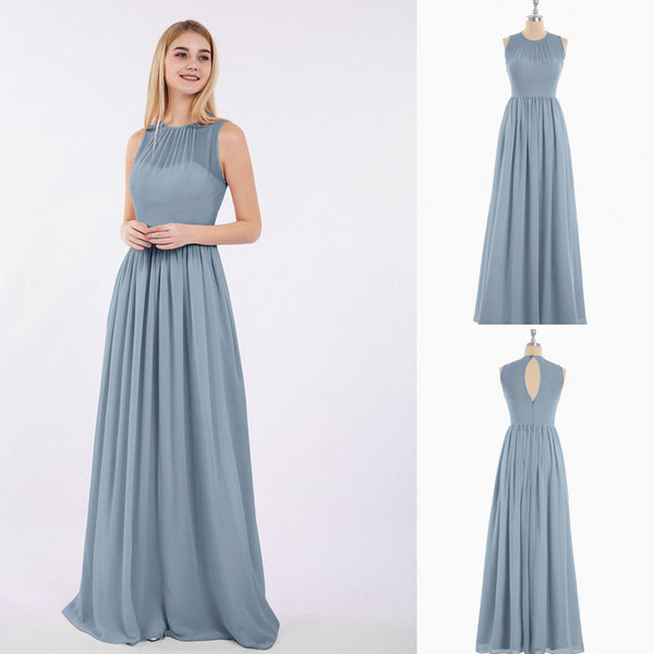Sexy Long Gold Bridesmaid Dresses Deep V Neck Empire Split Side Floor Length Champagne Beach Boho Wedding Guest Dresses 481