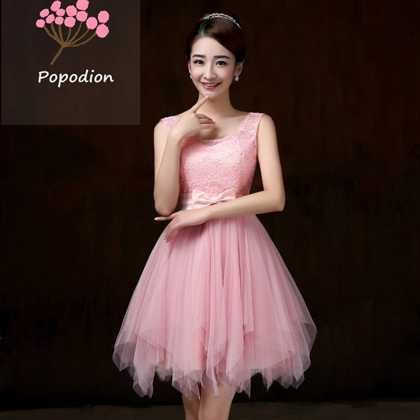 Popodion party-dresses-cheap violet bridesmaid dresses short dress for wedding guests sister party formal dress prom dresses dhROM80006
