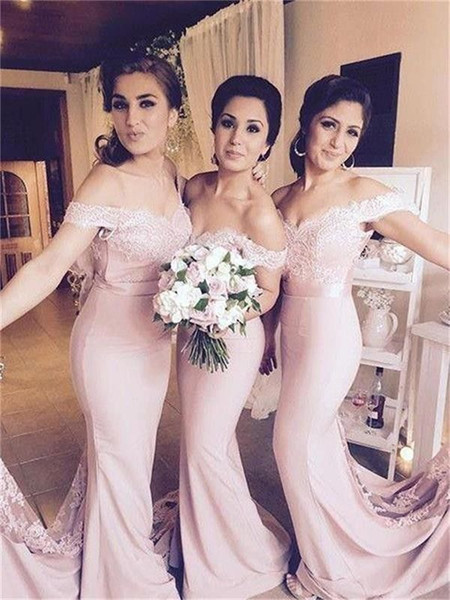 2017 New Sweetheart Lace Cap Sleeves Sexy Bridesmaid Dresses See Through Custom Made Mermaid Vestido De Festa De Casamento Party Dresses