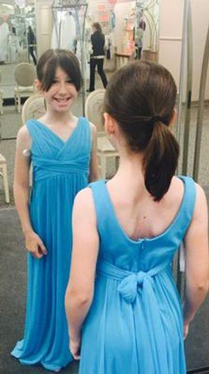 New Arrival V-neck Long Junior Bridesmaid Dresses Floor-length Sleeveless Dress with Ruched Waist Chiffon Little Girls' Dresses