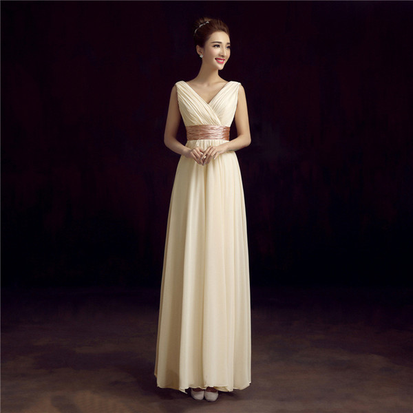 the new evening dress suit the bride sister skirt bridesmaid dresses long dress