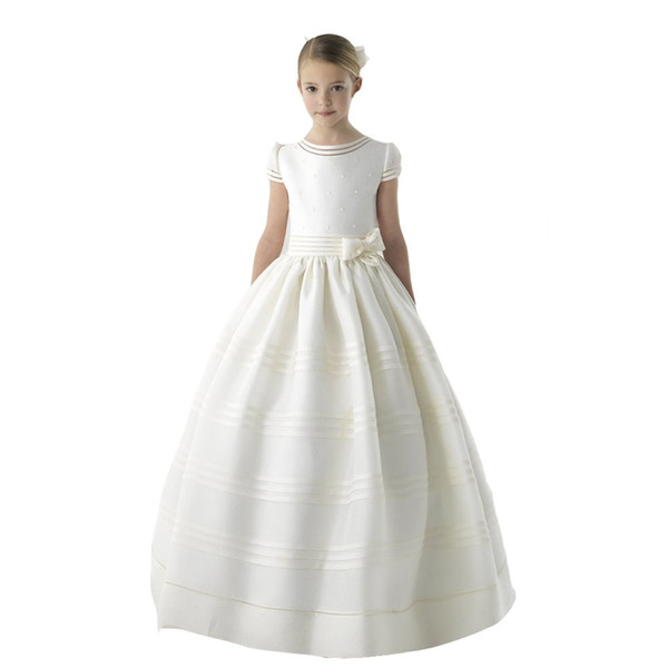 New Arrival Flower Girl Dress First Communion Dresses for Girls,Pageant Dresses for Little Girls YTZ152