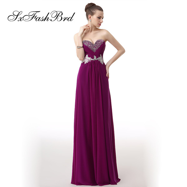 Special Occasion Dresses Elegant Dress Sweetheart With Beading A Line Long Chiffon Party Formal Evening Dresses Women Prom Dress Gowns